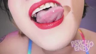 Em's Red Lipstick Mouth Tour