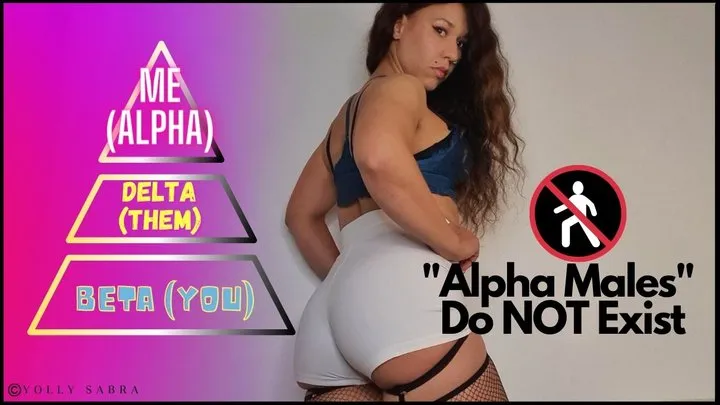 Alpha Males Do Not Exist