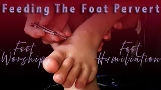 Feeding The Foot Pervert