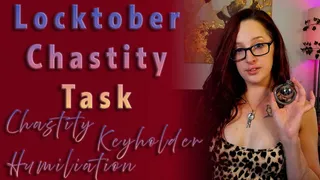 Locktober Chastity Task