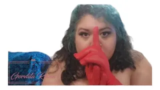 Bbw burlesque with gloves no mask
