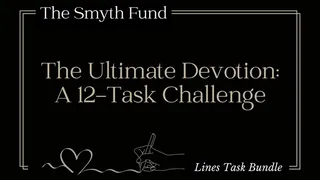 The Ultimate Devotion Lines Task Bundle - 12 Task Challenge