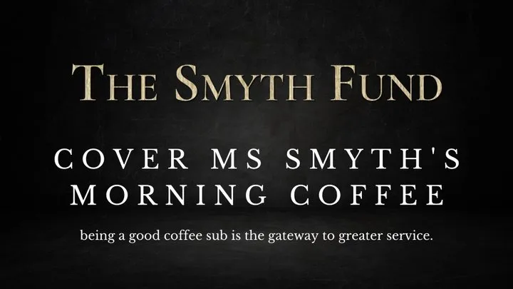 Cover Ms Smyth's Morning Coffee