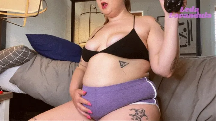 BBW Leda Chugs and Burps!