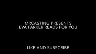 Eva Parker reads for you