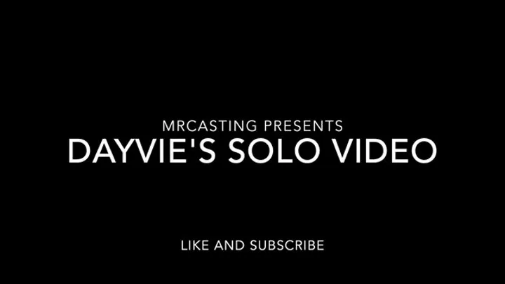 Dayvie's Solo Video