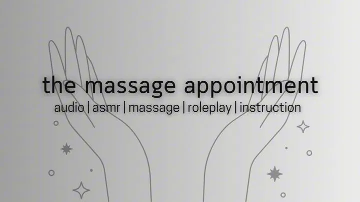 the massage appointment