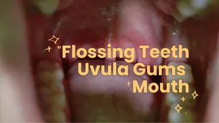 Savory Flossing Uvula and Mouth Tour Gum Stretching Sensations 1080X1920 Ultra HD