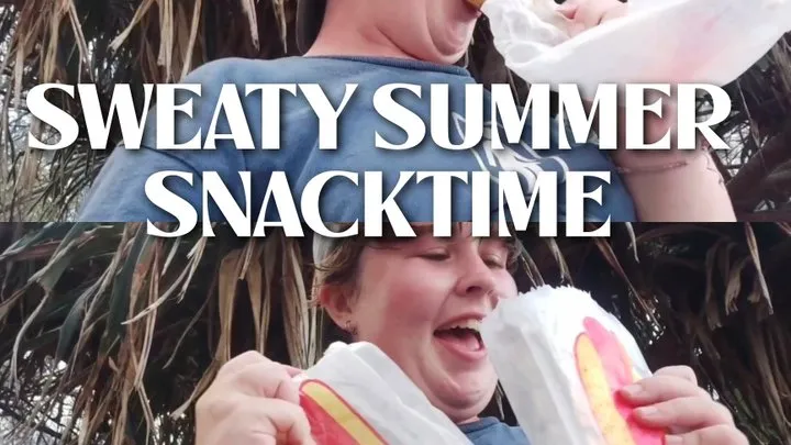 SWEATY SUMMER SNACKTIME (greasy fried foods!)