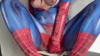 Cosplay Carolina Iena - I'M Your Spiderwoman today, touch me and make me cum