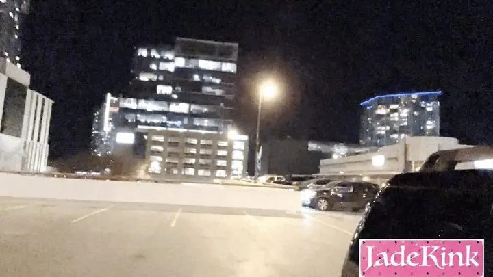 Public parking lot blowjob whore