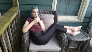 Outdoor Smoking Video