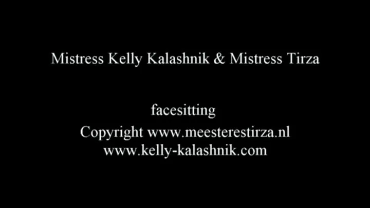 Mistress Tirza and Mistress kelly face sitting 1