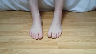 My foot to foot cream rub
