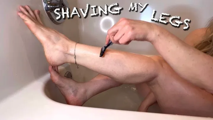 Shaving My Legs In The Bath Bathtub Shave