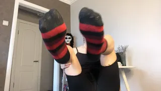 Socks and feet tease!