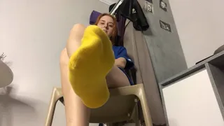 Yellow socks!