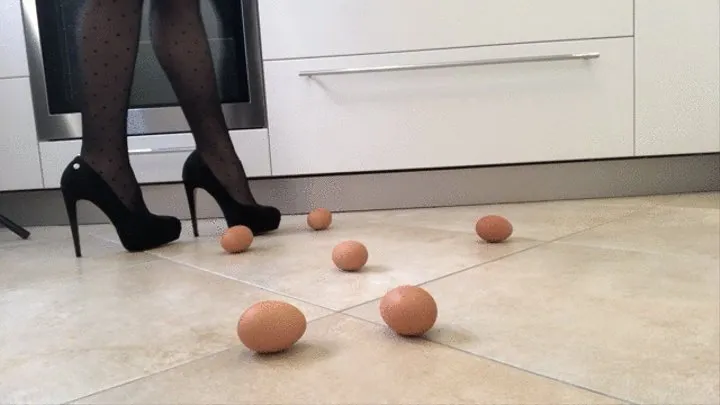 High heels & eggs!