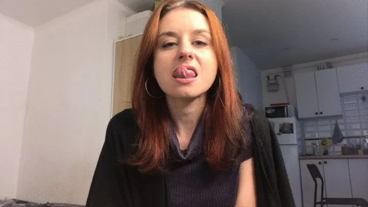 Tongue tease!