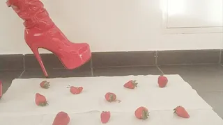 Destroy strawberries