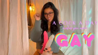 A Cock a Day Makes you More Gay