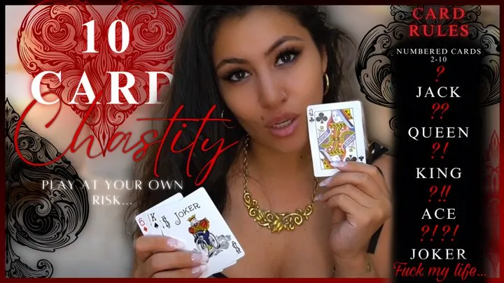 10 Card Chastity - Interactive Ending
