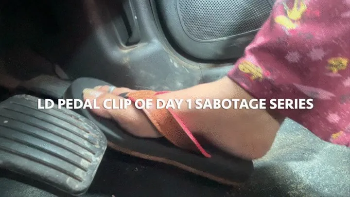 Pedal Clip Of Day -1 Sabotage