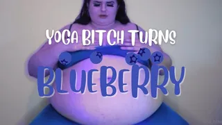 BBW Yoga Bitch Turns Blueberry