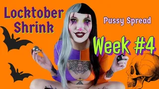 Locktober Chastity Pussy Spreading Week # 4