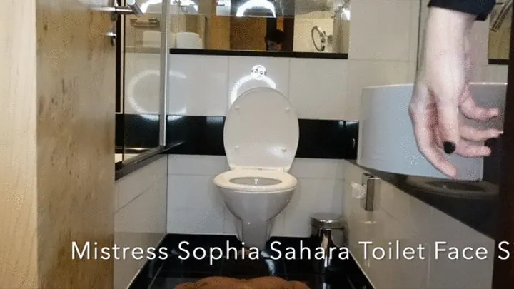 Mistress Sophia Sahara Toilet Facesitting