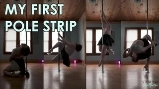 MY FIRST POLE + STRIP