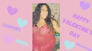 BBW TIANA DANCES IN NEW RED LINGERIE