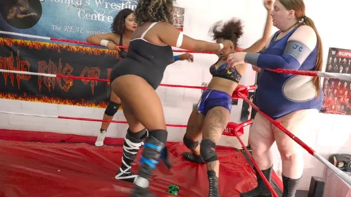 Tag Team: Eva, Autumn Rose & Luna v Gabriella, Supernova & Dominita