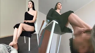 Hanna - Footstool - Mix - Part1 (footsmelling part1)