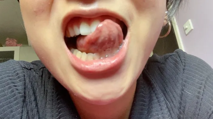 Aurora's White Teeth Tease Part 2