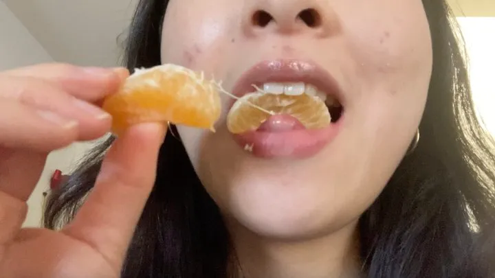 Aurora's Mouth Eats Clementines