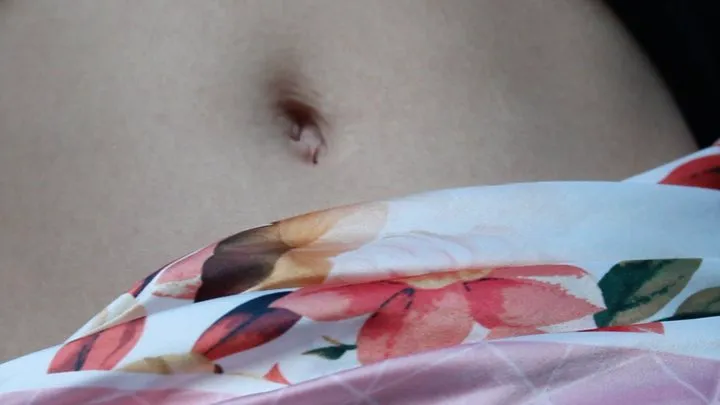 Aurora's Seductive Belly Button