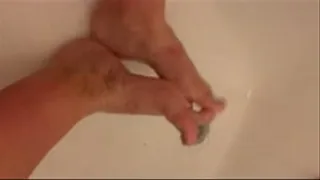 Foot Puzzy in the shower