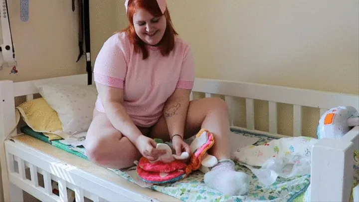 Bad Baby Elle Gets Spanked by Babysitter Lolly