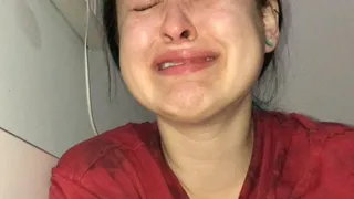 pretty girl ugly crying