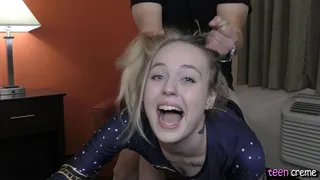 18 yo Teen 18+ Cheerleader Quinn Creampie