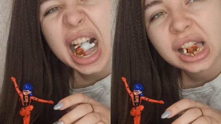 Eating little superheroes