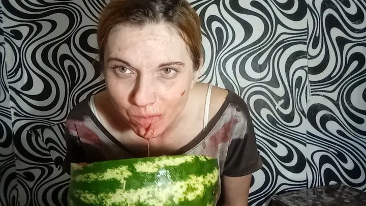 The humiliation of an unfortunate watermelon