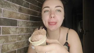 Ice cream that caused vomiting
