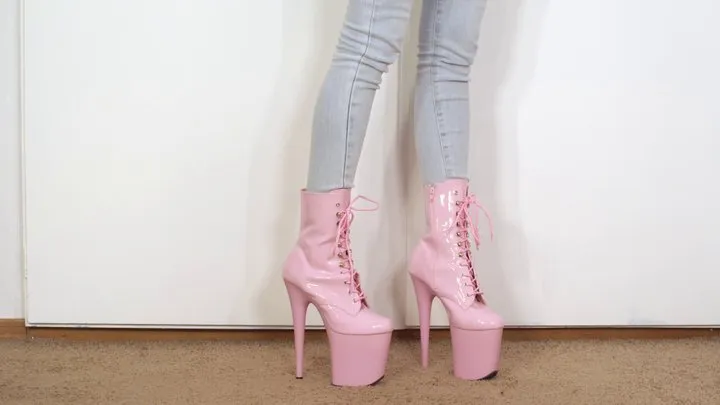 Pink boots Ignore