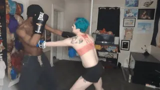 Boy Girl Boxing Domination for Josh