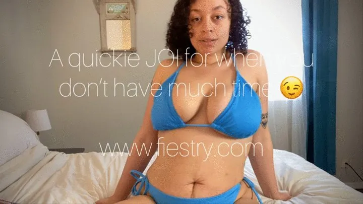 Want a Quickie? 3-Minute Jerk Off Instructions