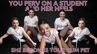 Student in Pantyhose Mind Controlled