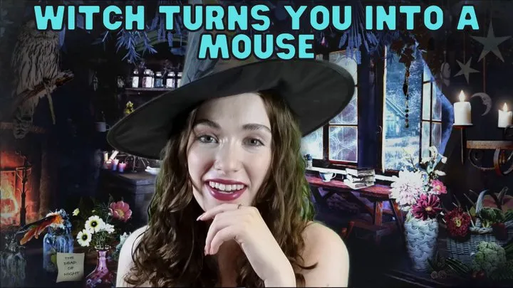 Flirty Witch Turns You Into a Mouse