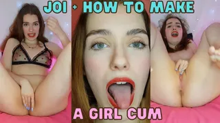 JOI How To Make a Girl Cum